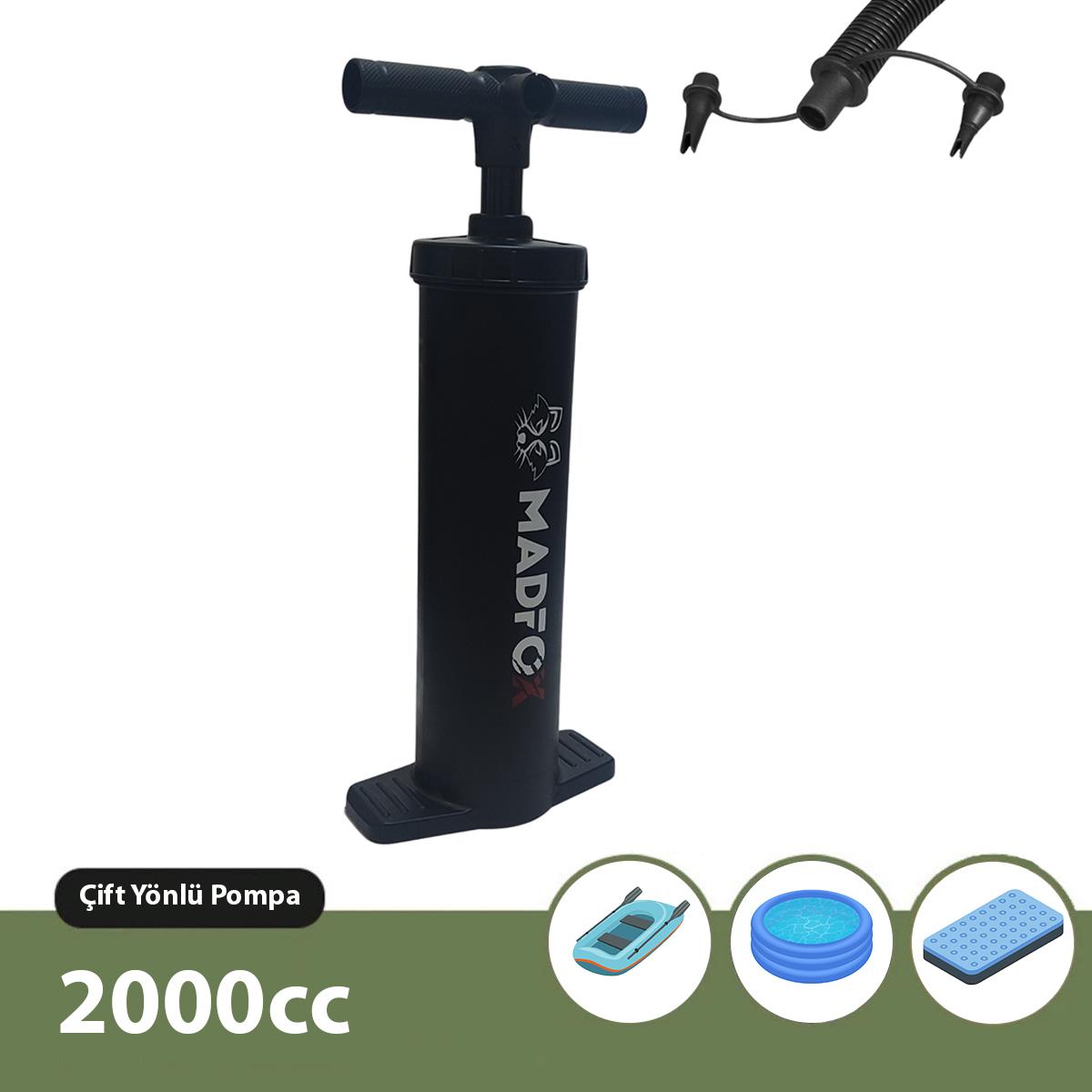 Madfox PowerGrip Air Pump Yüksek Basınçlı El Pompası
